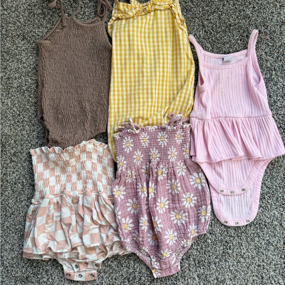 Assorted Colorful Baby Rompers Set - Picture 1 of 1
